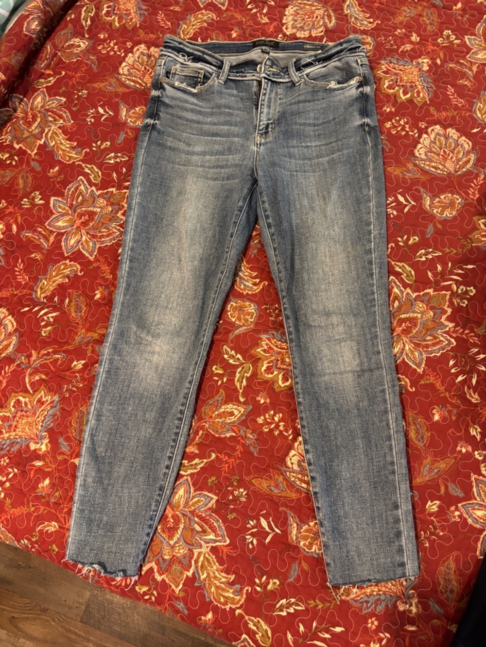 Judy Blue Light Wash Skinny Jeans